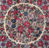 Fine Persian Kerman Rug 51x51cm