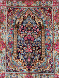 Fine Persian Kerman Rug 70x52cm