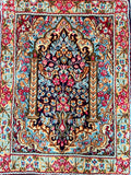 Fine Persian Kerman Rug 70x52cm