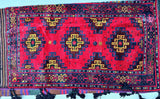 Afghan Mishwani Saddle Bag Rug