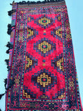 Afghan Mishwani Saddle Bag Rug