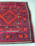 Afghan Meymaneh Kilim Rug 3x2m