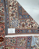 Garden Design Persian Birjand Rug Signed 3x2m