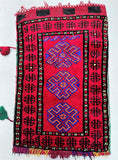 Afghan Mishwani Saddle Bag Rug