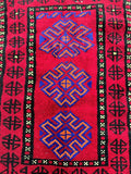 Afghan Mishwani Saddle Bag Rug