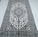 Beige Persian Kashan Rug 2.5x1.5m