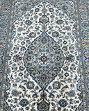 Beige Persian Kashan Rug 2.5x1.5m