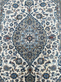 Beige Persian Kashan Rug 2.5x1.5m