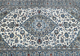 Beige Persian Kashan Rug 2.5x1.5m