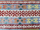 4m Afghan Kyber Kilim Hall Runner