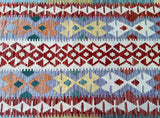 4m Afghan Kyber Kilim Hall Runner