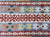 4m Afghan Kyber Kilim Hall Runner