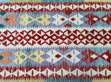 4m Afghan Kyber Kilim Hall Runner