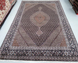 Superfine Mahi Persian Tabriz Rug 3.5x2.5m