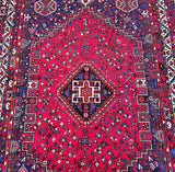 Vintage Persian Shiraz Rug 2.65x1.75m