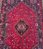 Vintage Persian Shiraz Rug 2.65x1.75m