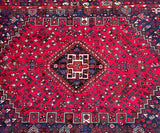 Vintage Persian Shiraz Rug 2.65x1.75m