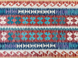 3.9m Afghan Kyber Kilim Hall Runner