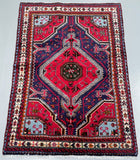 Tribal Persian Tuserkan Rug 1.55x1.1m