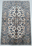 Beige Persian Kashan Rug 1.5x1m