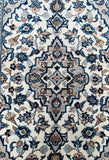 Beige Persian Kashan Rug 1.5x1m