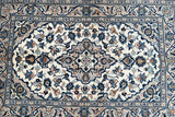 Beige Persian Kashan Rug 1.5x1m