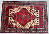 Tribal Persian Nahavand Rug 1.6x1.1m