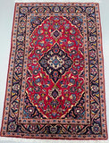 Traditional Persian Kashan Rug 1.5x1m