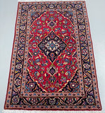 Traditional Persian Kashan Rug 1.5x1m