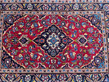 Traditional Persian Kashan Rug 1.5x1m