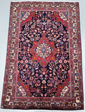 Vintage Persian Jozan Rug 1.6x1.1m