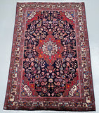 Vintage Persian Jozan Rug 1.6x1.1m