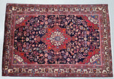 Vintage Persian Jozan Rug 1.6x1.1m