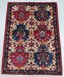 Garden Design Persian Bakhtiari Rug 1.55x1.15m