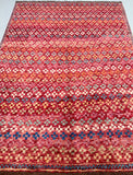 Tribal Afghan Gabbeh Rug 2x1.5m