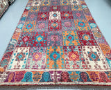 Tribal Afghan Gabbeh Rug 2.9x1.9m