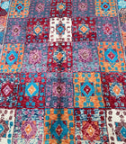 Tribal Afghan Gabbeh Rug 2.9x1.9m