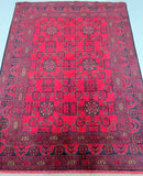 Tribal Andkhoy Afghan Rug 2x1.5m