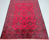 Tribal Andkhoy Afghan Rug 2x1.5m