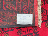 Tribal Andkhoy Afghan Rug 2x1.5m