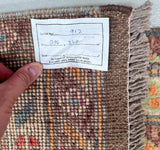 Tribal Afghan Gabbeh Rug 3x2.5m