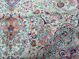 Antique Persian Tabriz Rug 4x3m