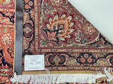 Antique Persian Tabriz Rug 4x3m