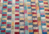 3.4x2.5m Contemporary Afghan Gabbeh Rug