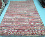 Contemporary Afghan Gabbeh Rug 3.5x2.5m