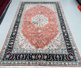 Masterpiece Persian Kashan Rug Signed 2.9x2m