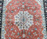 Masterpiece Persian Kashan Rug Signed 2.9x2m