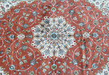 Masterpiece Persian Kashan Rug Signed 2.9x2m