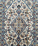 Persian Beige Kashan Rug 1.5x1m