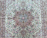 Superfine Vintage Persian Tabriz Rug 2x1.5m